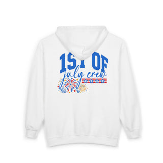 Somalia Independence Day 1st of July Crew Zip-Up Hoodie – Somali Pride National Celebration Sweatshirt