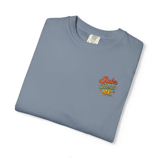 Sabr Built Me Embroidered Inspirational Minimalist Tee