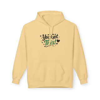 You Got This Hoodie Cute Motivational Gift Positive Quote Sweatshirt