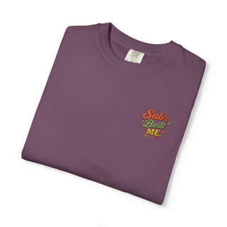 Sabr Built Me Embroidered Inspirational Minimalist Tee