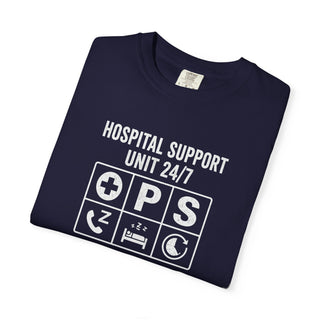 New Dad Hospital Support Unit Tee, First Time Father Labor Delivery Shirt
