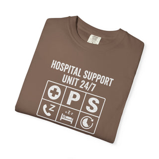 New Dad Hospital Support Unit Tee, First Time Father Labor Delivery Shirt