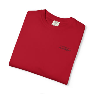 I Don’t Compete I Arrive Different Embroidered Unisex Tee