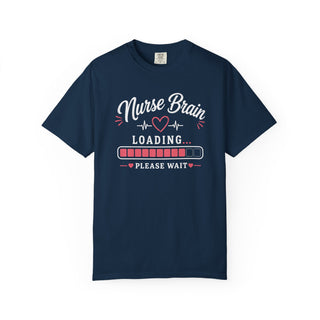 Funny Nurse Brain Loading Shirt, Cute RN Nurse Tee, Medical Worker Gift Tee