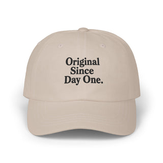 Original Since Day One Embroidered Cap – Unisex Classic Minimal Style