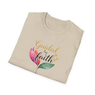 Guided by Faith Floral Sweatshirt, Inspirational Spiritual Shirt for Women Gift