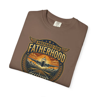 New Dad Shirt, Prepared for Fatherhood Landing Tee (Est. 2026)