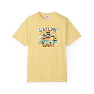 Airplane Shirt, Mentally on Airplane Mode Travel Shirt for Aviation Lovers