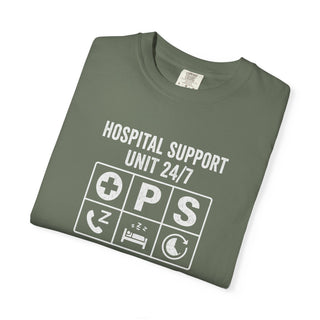 New Dad Hospital Support Unit Tee, First Time Father Labor Delivery Shirt