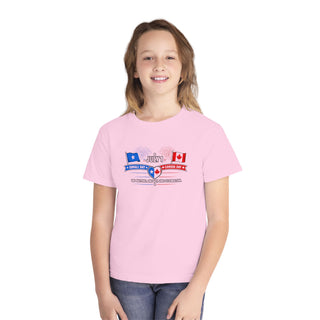 Two Nations One Day One Celebration Youth Shirt, Somalia Day Canada Day July 1 Kids Tee, Somali Canadian Pride Youth T-Shirt, Heritage Gift