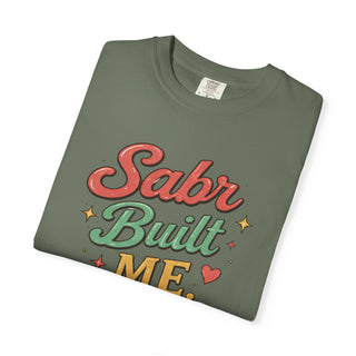 Sabr Built Me Shirt Inspirational Faith Gift Motivational Retro Graphic Tee
