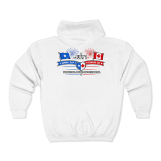 Two Nations One Day One Celebration Hoodie, Somalia Day Canada Day July 1 Gift, 1st of July Crew Hoodie, Somali Canadian Pride Sweatshirt