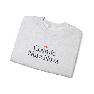 Cosmic Nura Nova Crewneck Sweatshirt, Minimal Aesthetic Graphic Pullover
