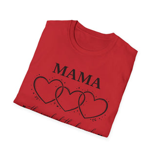MAMA The Soul of the Family Shirt Cute Heart Design Gift