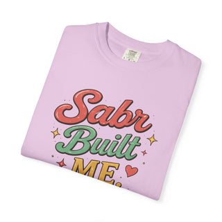 Sabr Built Me Shirt Inspirational Faith Gift Motivational Retro Graphic Tee
