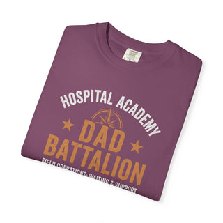 Hospital Academy Dad Battalion Tee | First Time Father Est 2026 Shirt