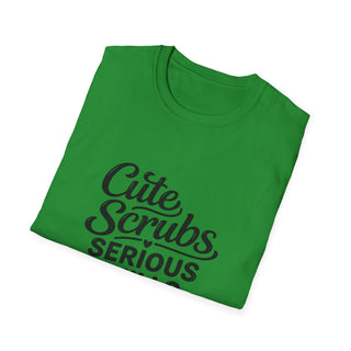Cute Scrubs Serious Skills Shirt, Funny Nurse Tee, Healthcare Worker Gift