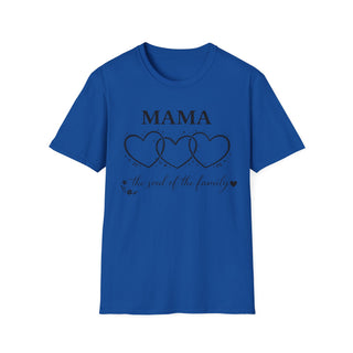 MAMA The Soul of the Family Shirt Cute Heart Design Gift