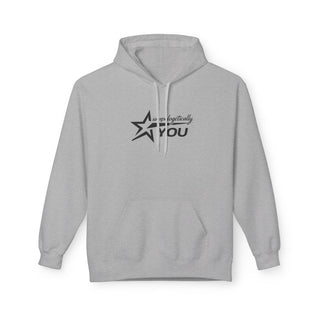 Unapologetically You Hoodie Inspiring Star Design Gift Pullover