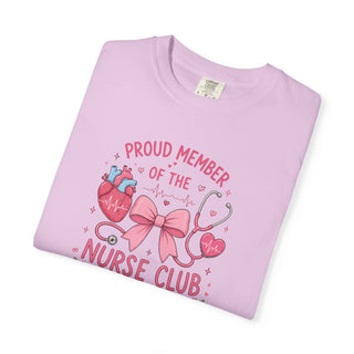 Cardiac Nurse Shirt Proud Member of the Nurse Club Tee Cardiac Nurse Gift RN LPN Heart Nurse Shirt Nurse Appreciation Gift