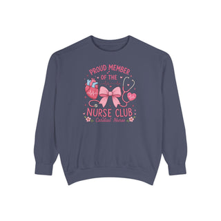 Proud Member of the Nurse Club Cardiac Nurse Sweatshirt Cardiac RN Gift Nurse Appreciation Gift Healthcare Worker Medical Professional Top