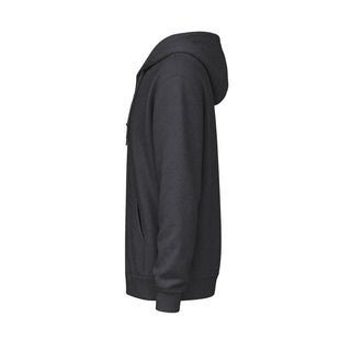 Breaking News I Don't Care Full Zip Unisex Hoodie with Front and Back Design