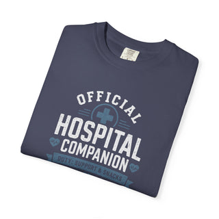 Official Hospital Companion Tee | New Dad Labor Delivery Shirt | Est 2026 Father Gift
