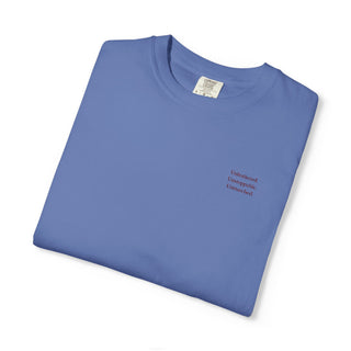 Unbothered Unstoppable Unmatched Embroidered Aesthetic Tee