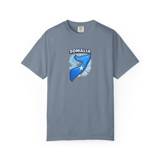 Somalia Map Flag Shirt, Somali Pride T-Shirt, Vintage Somalia Star Design, Somali Heritage Gift, Africa Country Patriotic Tee