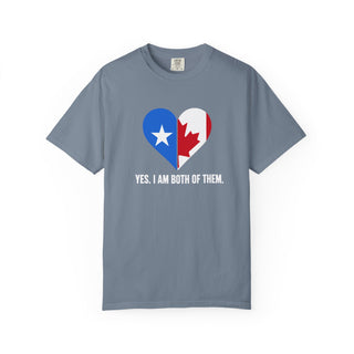 Yes I Am Both of Them Shirt, Somali Canadian Pride T-Shirt, Somalia Canada Heritage Tee, Dual Citizenship Gift, Cultural Identity Shirt, Unisex Adult Tee
