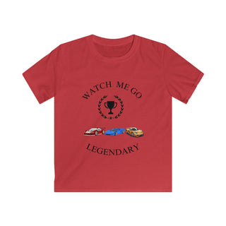 Watch Me Go Legendary Shirt for Boys Youth Motivational Graphic Tee