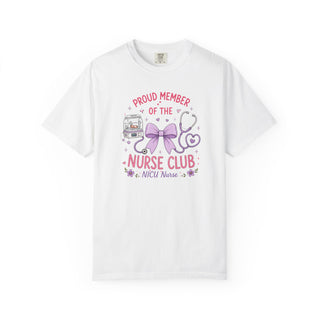 NICU Nurse Shirt Proud Member of the Nurse Club Tee NICU Nurse Gift Neonatal Nurse Shirt Nurse Appreciation Gift RN LPN Gift