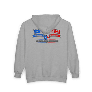Two Nations One Day One Celebration Hoodie, Somalia Day Canada Day July 1 Gift, 1st of July Crew Hoodie, Somali Canadian Pride Sweatshirt