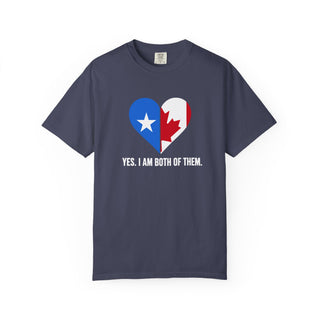 Yes I Am Both of Them Shirt, Somali Canadian Pride T-Shirt, Somalia Canada Heritage Tee, Dual Citizenship Gift, Cultural Identity Shirt, Unisex Adult Tee
