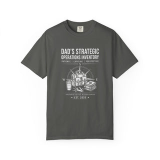 Dad's Strategic Operations Inventory Shirt, First Time Father Gift, Daddy Est 2026 Tee