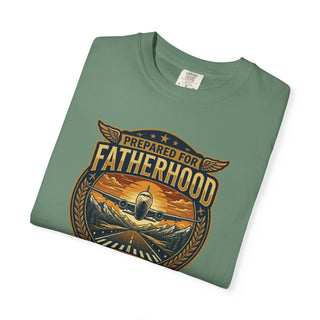 New Dad Shirt, Prepared for Fatherhood Landing Tee (Est. 2026)