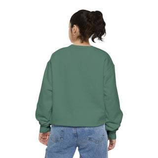 Vintage Graphic Sweatshirt – Garment Dyed Relaxed Fit Crewneck Original Since Day One Sweatshirt