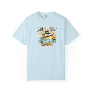 Airplane Shirt, Mentally on Airplane Mode Travel Shirt for Aviation Lovers