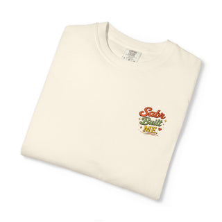 Sabr Built Me Embroidered Inspirational Minimalist Tee