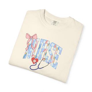 Floral Nurse Shirt, Girly Nurse Tee, RN LPN Shirt,  NICU ER Shirt,  School Nurse, New Nurse Gift