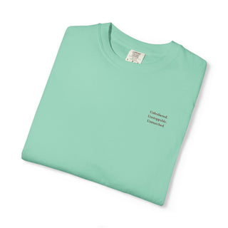 Unbothered Unstoppable Unmatched Embroidered Aesthetic Tee