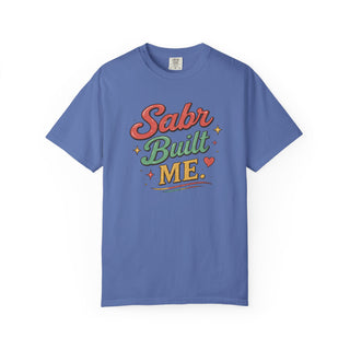 Sabr Built Me Shirt Inspirational Faith Gift Motivational Retro Graphic Tee