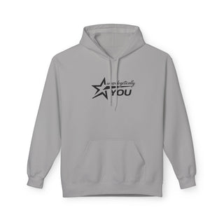Unapologetically You Hoodie Inspiring Star Design Gift Pullover
