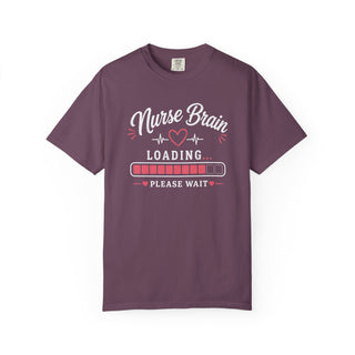 Funny Nurse Brain Loading Shirt, Cute RN Nurse Tee, Medical Worker Gift Tee