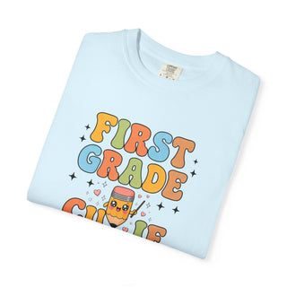 First Grade Shirt Soft Cotton Kids Tee Fun School Year Classroom Wear Back to School