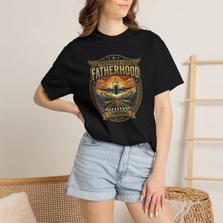 New Dad Shirt, Prepared for Fatherhood Landing Tee (Est. 2026)