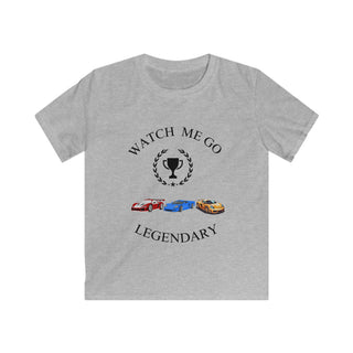 Watch Me Go Legendary Shirt for Boys Youth Motivational Graphic Tee