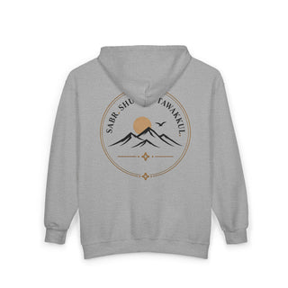 Islamic Hoodie – Sabr Shukur Tawakkul Fullzip Mountain Design