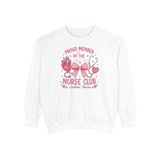 Proud Member of the Nurse Club Cardiac Nurse Sweatshirt Cardiac RN Gift Nurse Appreciation Gift Healthcare Worker Medical Professional Top