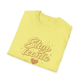 Stay Iconic Shirt, Trendy Aesthetic Tee, Cute Everyday Outfit, Stylish Gift for Her